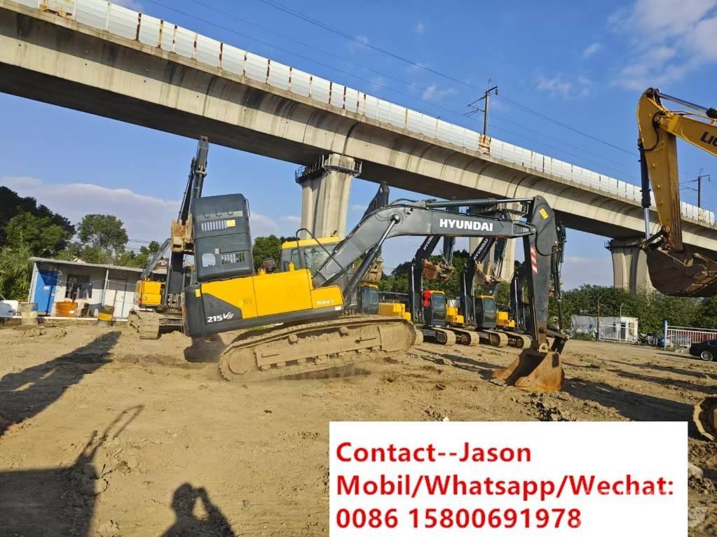 Hyundai R215 LVS Гусеничні екскаватори