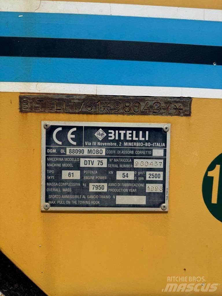 Bitelli DTV 75 Котки тротуарні