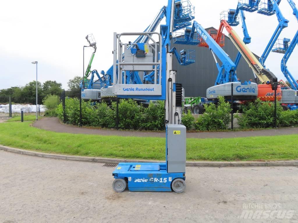 Genie GR 15 Вертикальні щоглові підйомники