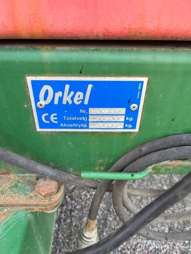 Orkel T 140 Причепи перевантажувачі зерна