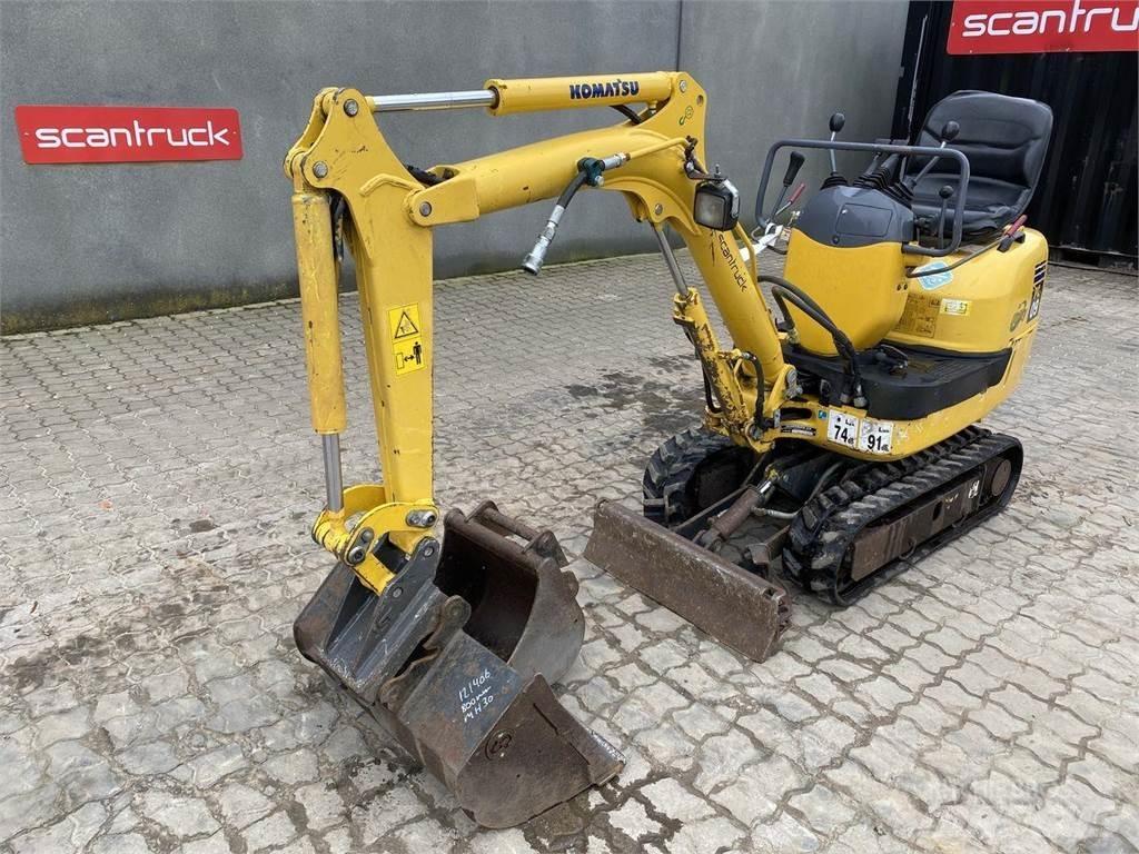 Komatsu PC09-1 Колісні екскаватори