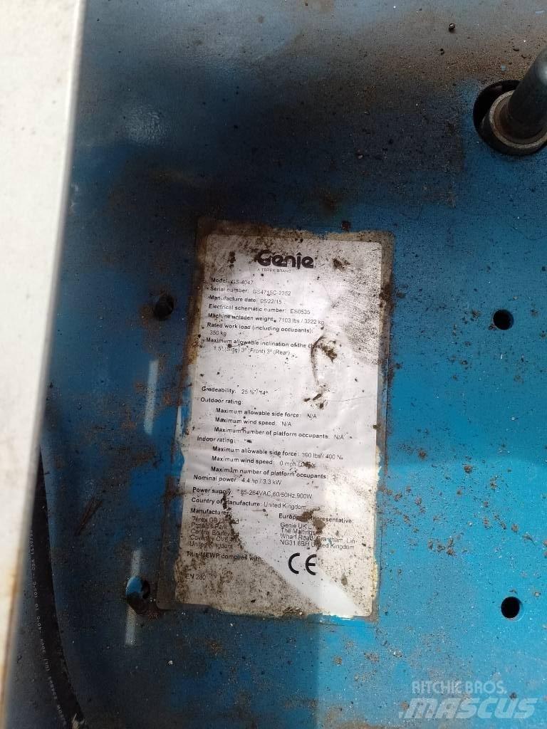 Genie GS 4047 Підйомники-ножиці