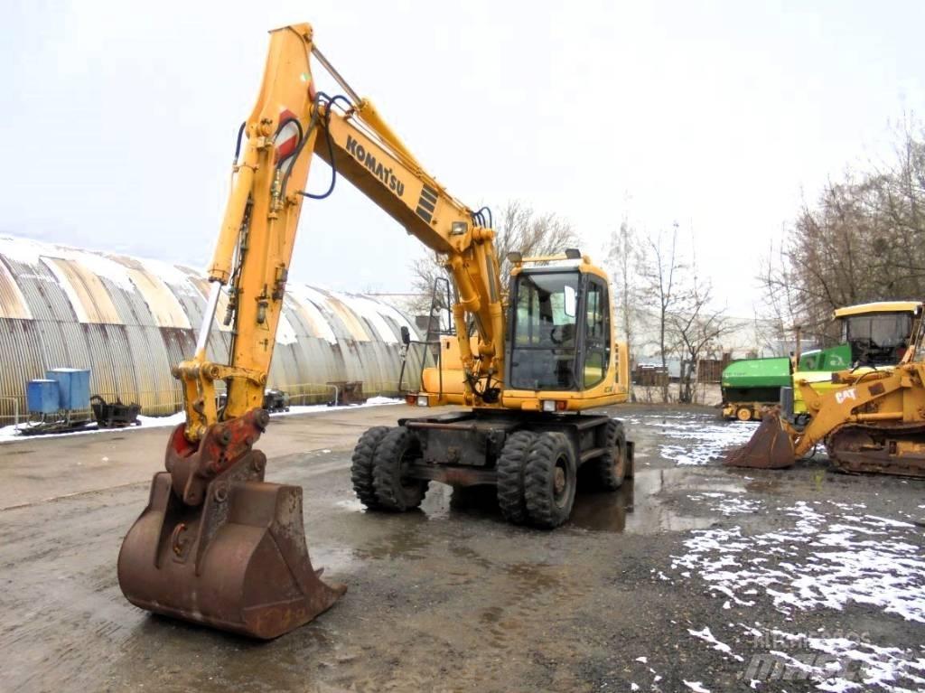 Komatsu PW 130ES-6K Колісні екскаватори