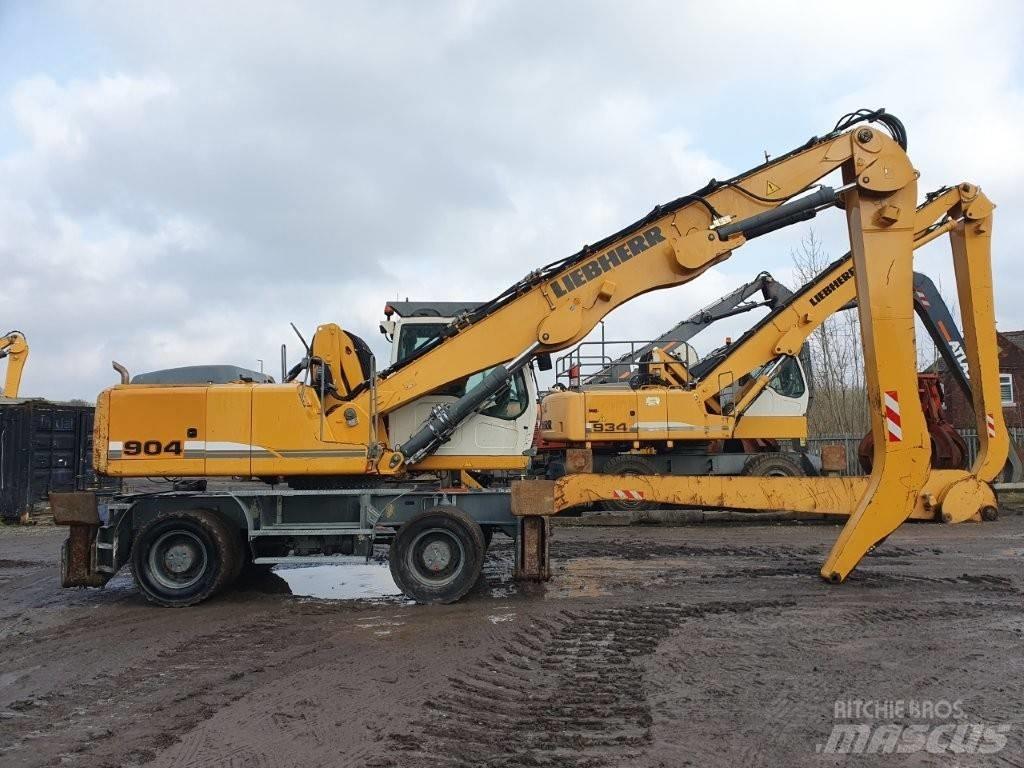 Liebherr A 904 C Перевантажувачі металобрухту/промислові навантажувачі