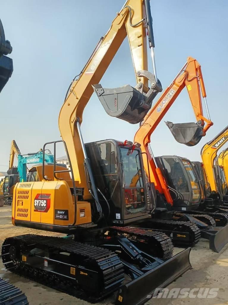 Sany SY 75 C pro Міні-екскаватори < 7т