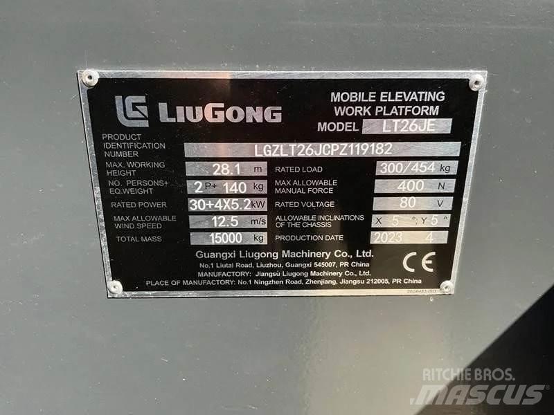 LiuGong LT26JE-li Колінчаті підйомники