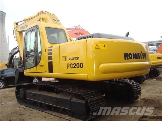 Komatsu PC 200 Гусеничні екскаватори