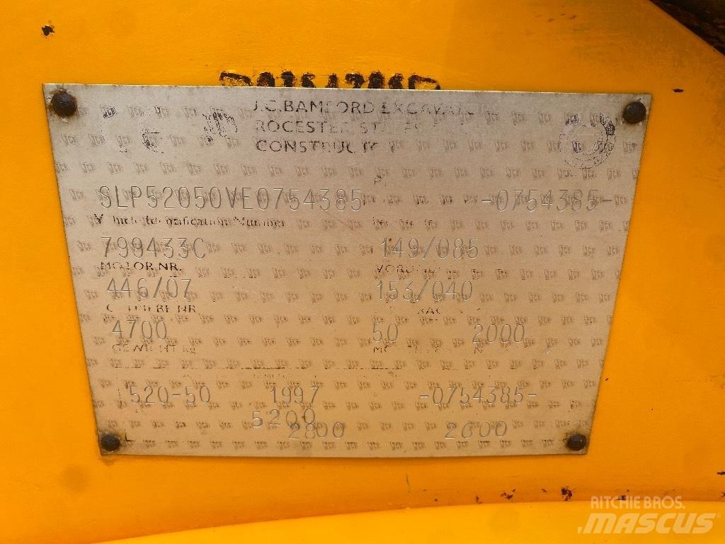 JCB 520-50 Телескопічні навантажувачі