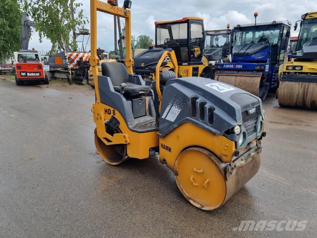 Hamm HD8 CW Котки тротуарні