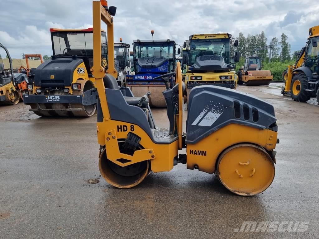 Hamm HD8 CW Котки тротуарні