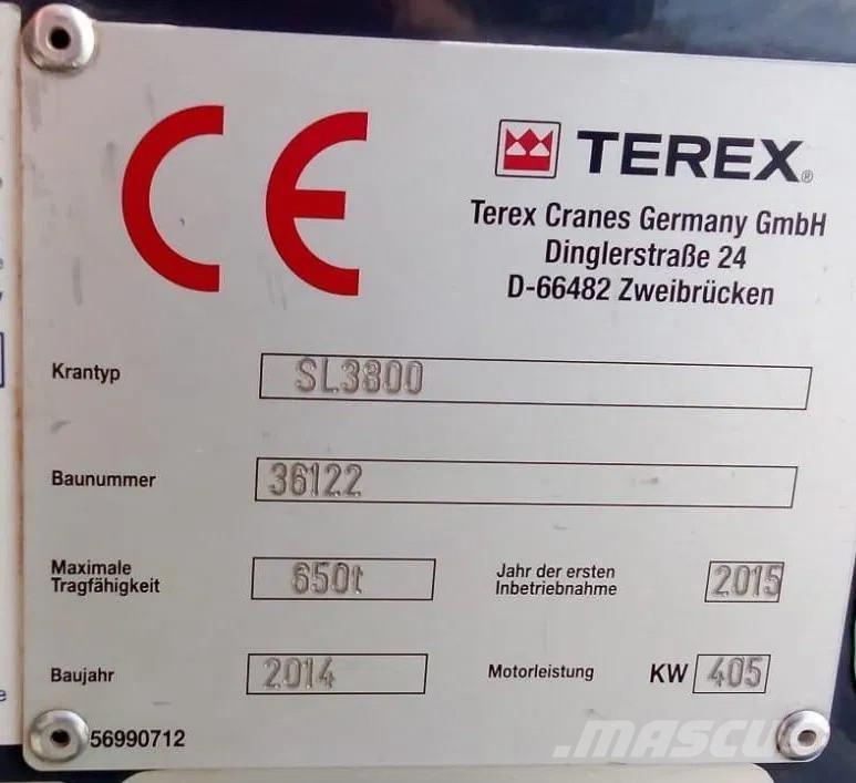 Terex SL 3800 Гусеничні крани