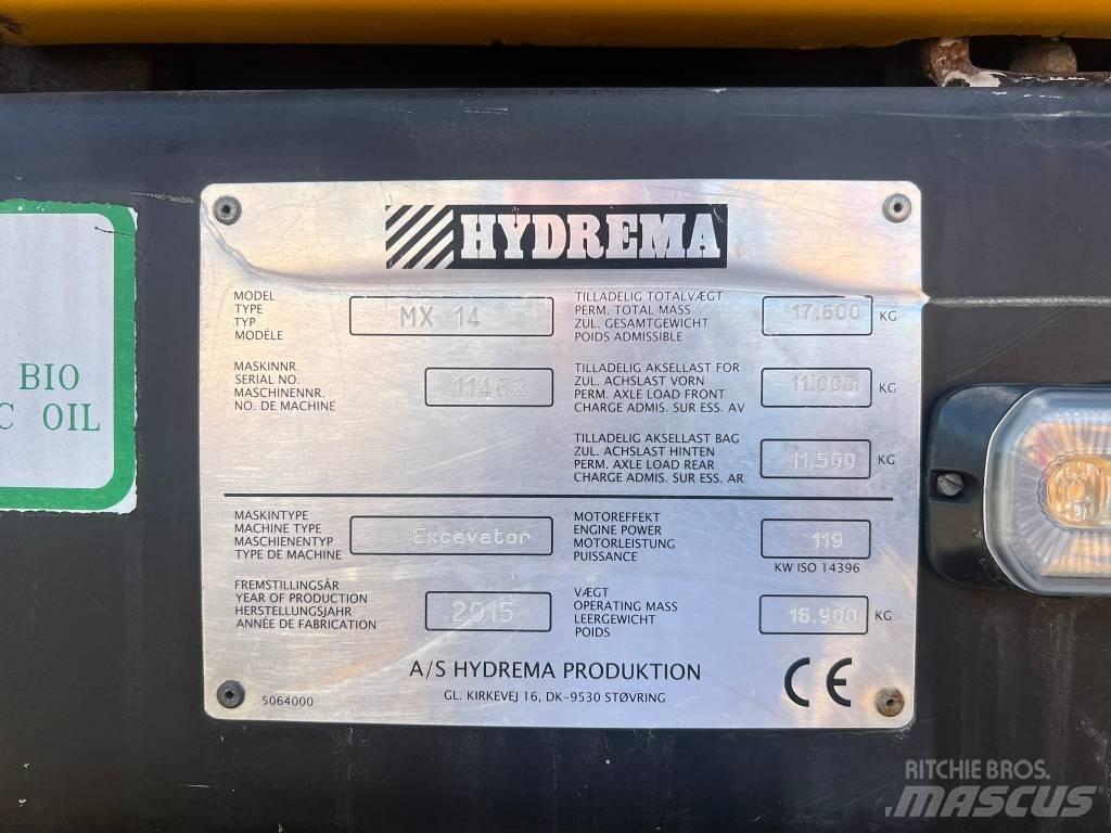 Hydrema MX14 Колісні екскаватори