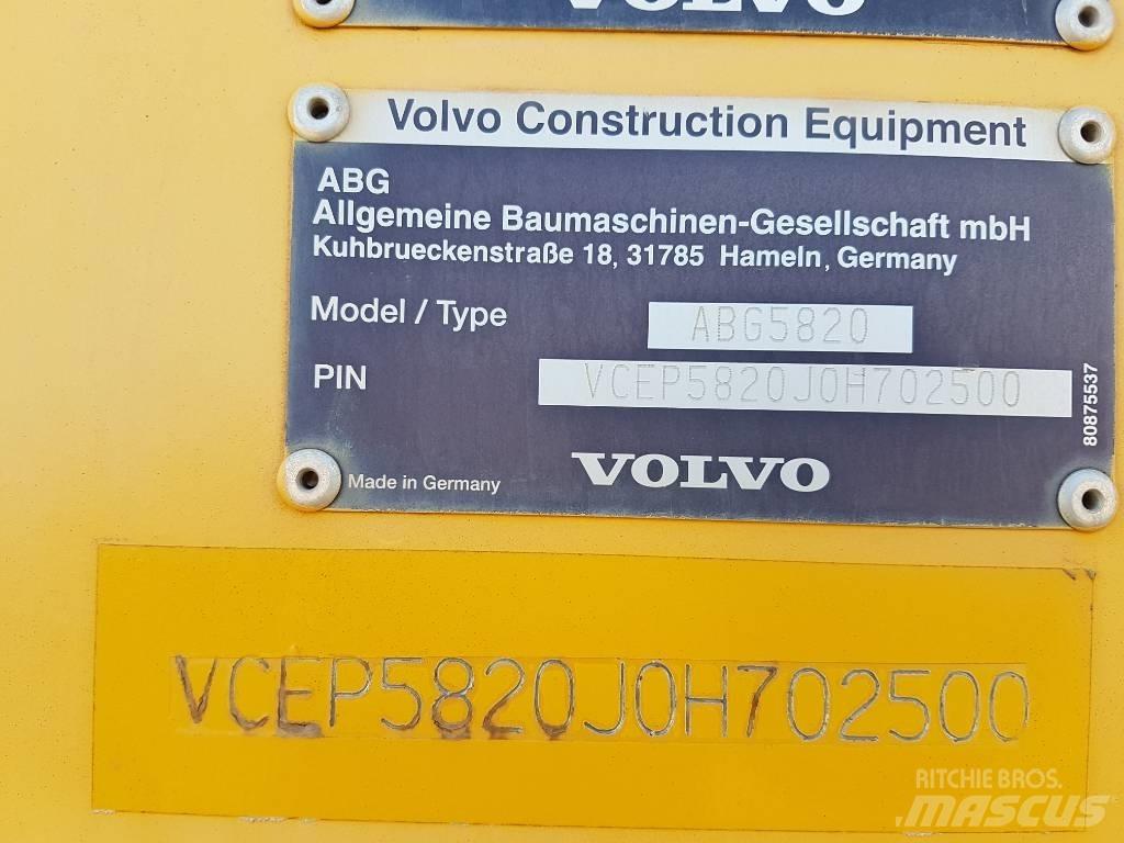 Volvo ABG852 Асфальтовкладачі