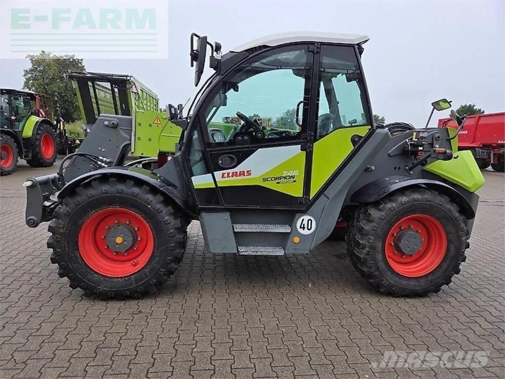 CLAAS scorpion 746 Телескопічний навантажувач