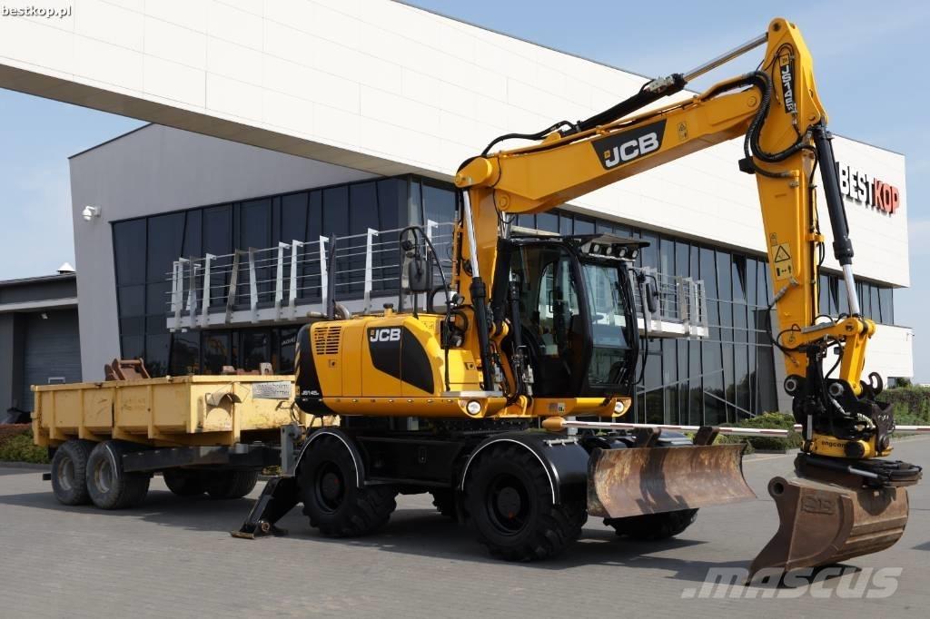 JCB JS 145 W Колісні екскаватори