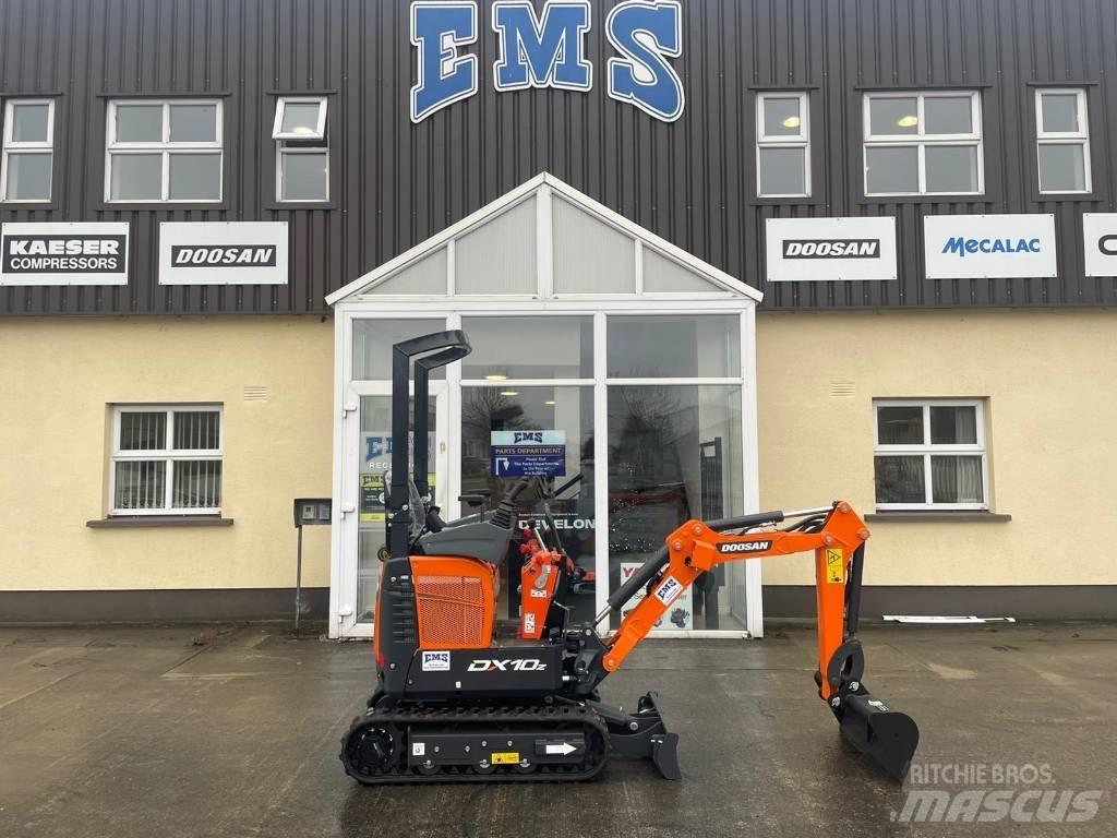 Doosan DX 10 Z Міні-екскаватори < 7т