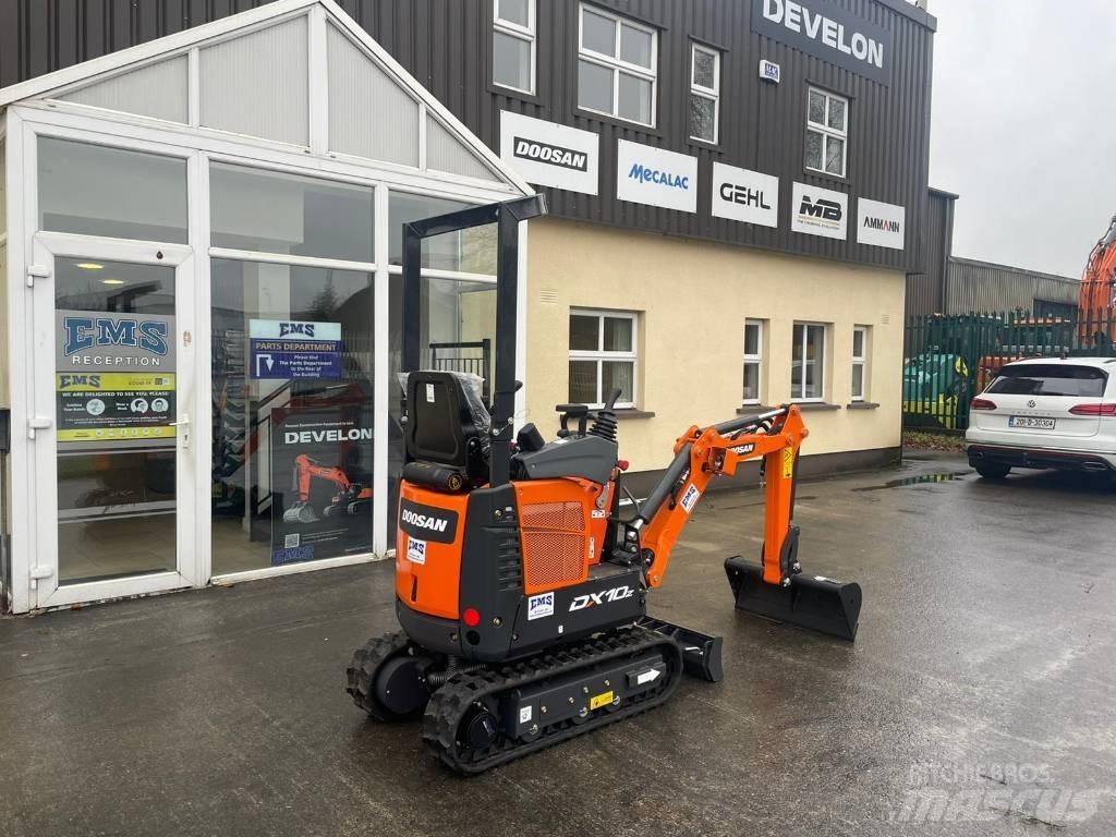 Doosan DX 10 Z Міні-екскаватори < 7т