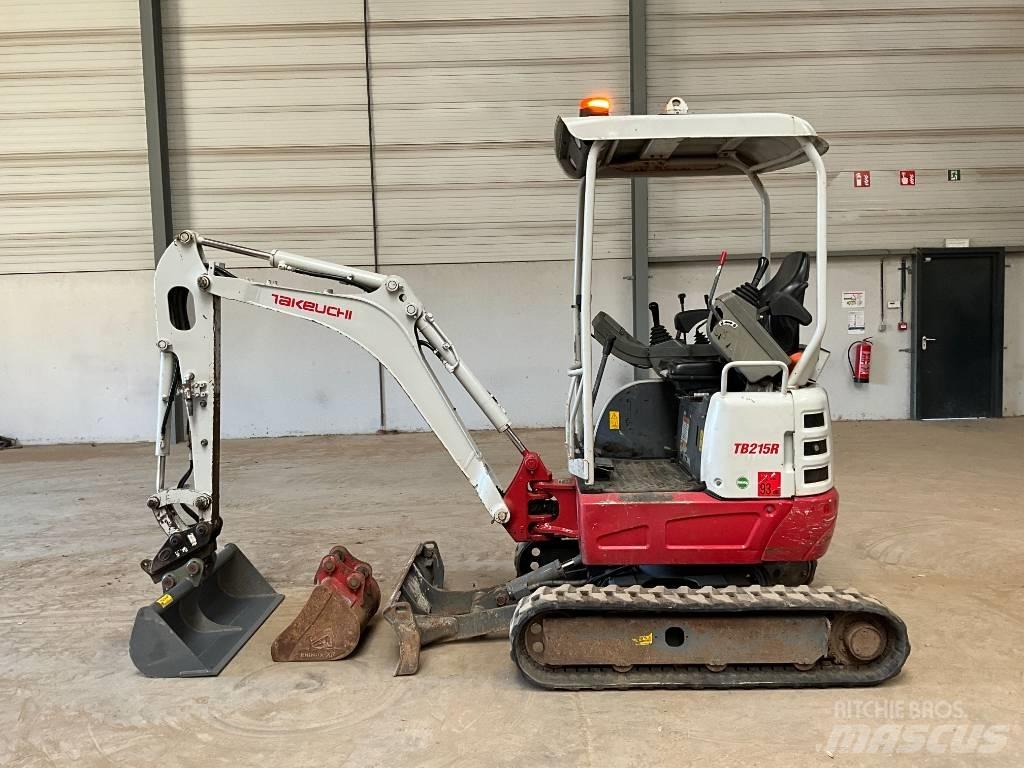 Takeuchi TB 215 R Міні-екскаватори < 7т