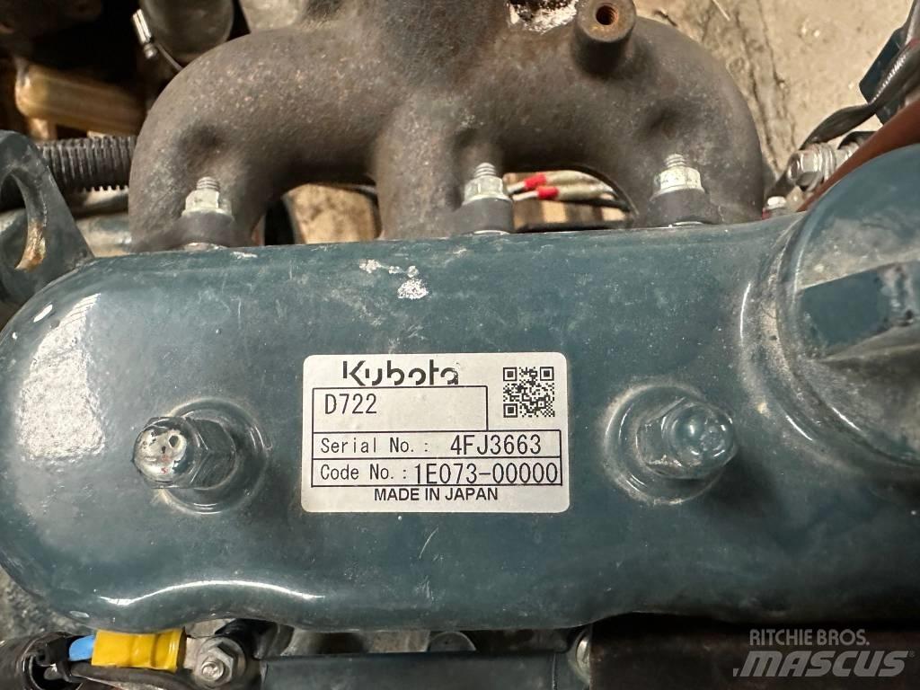 Kubota D 722 ENGINE Двигуни