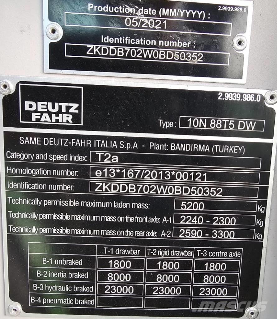 Deutz-Fahr 5090 Трактори