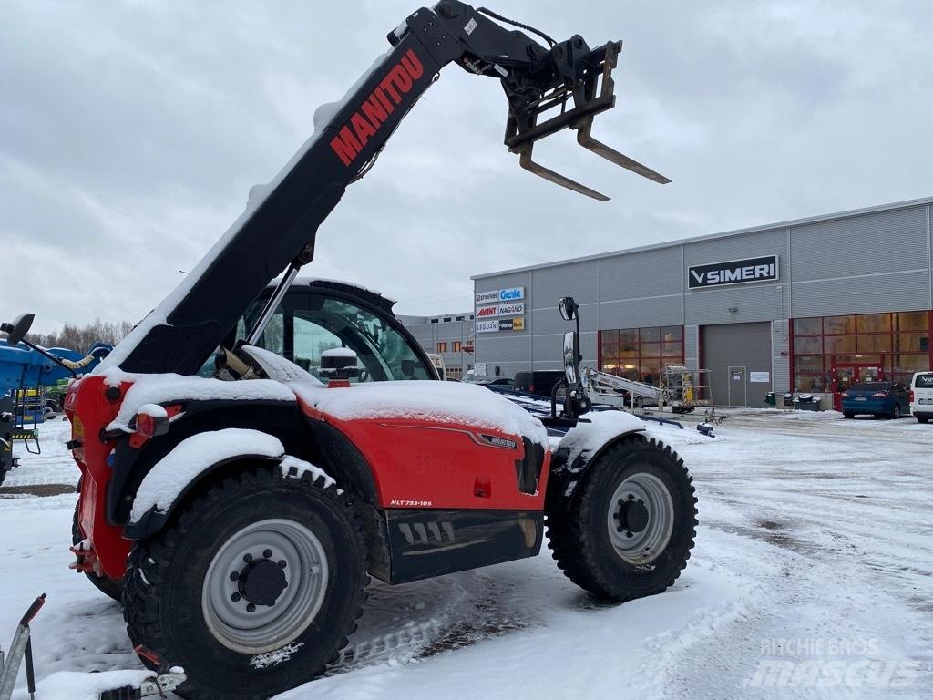 Manitou mt 733-105 Телескопічні навантажувачі