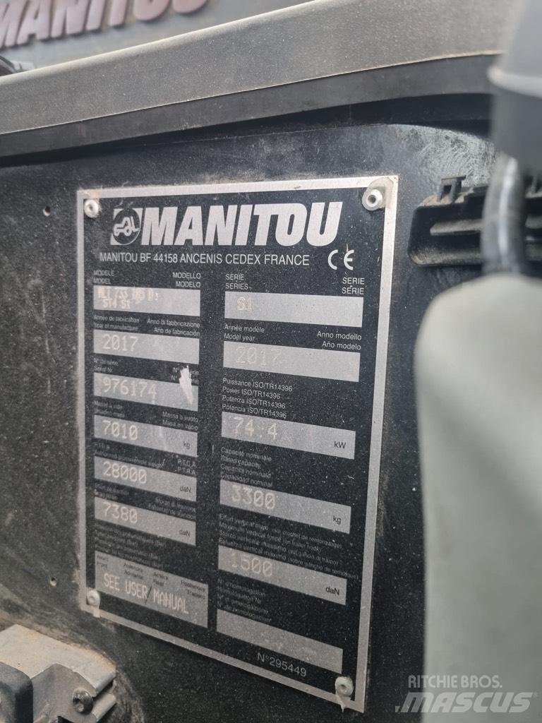 Manitou mt 733-105 Телескопічні навантажувачі