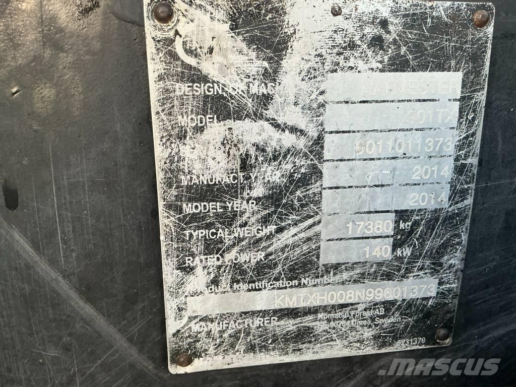 Komatsu 901 TX Харвестери