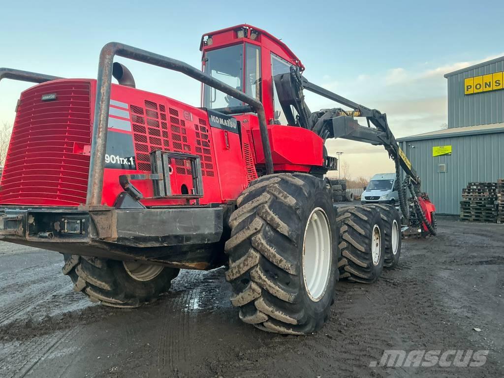 Komatsu 901 TX Харвестери