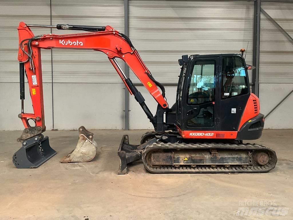 Kubota KX 080-4 A 2 Середні екскаватори 7т. - 12т.