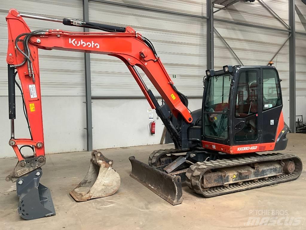 Kubota KX 080-4 A 2 Середні екскаватори 7т. - 12т.