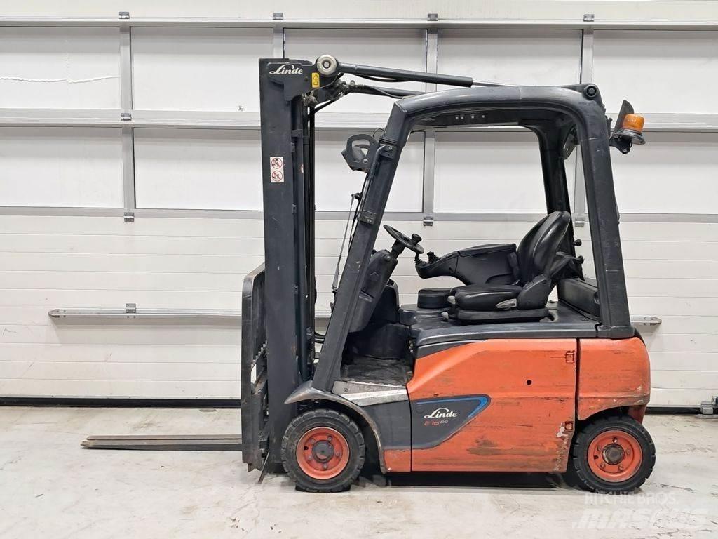Linde E16P-02 Електронавантажувачі