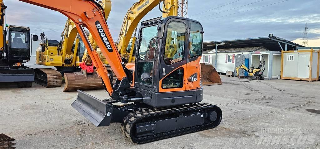 Doosan DX 62 Міні-екскаватори < 7т