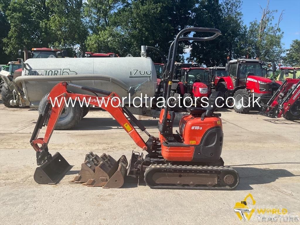 Kubota U 10-3 Міні-екскаватори < 7т