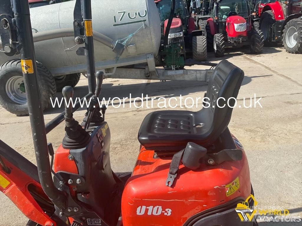 Kubota U 10-3 Міні-екскаватори < 7т