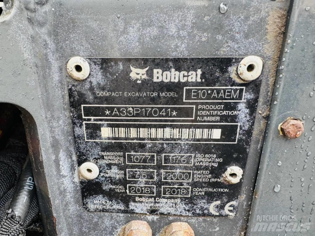 Bobcat E 10 Міні-екскаватори < 7т