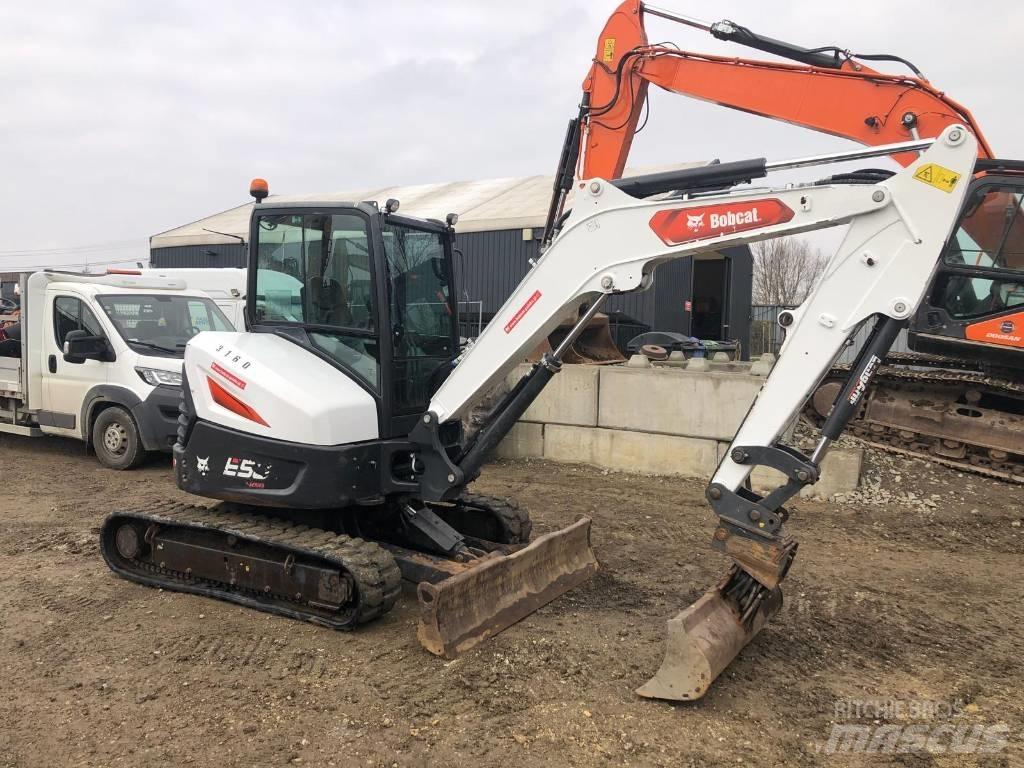 Bobcat E50 Z Міні-екскаватори < 7т