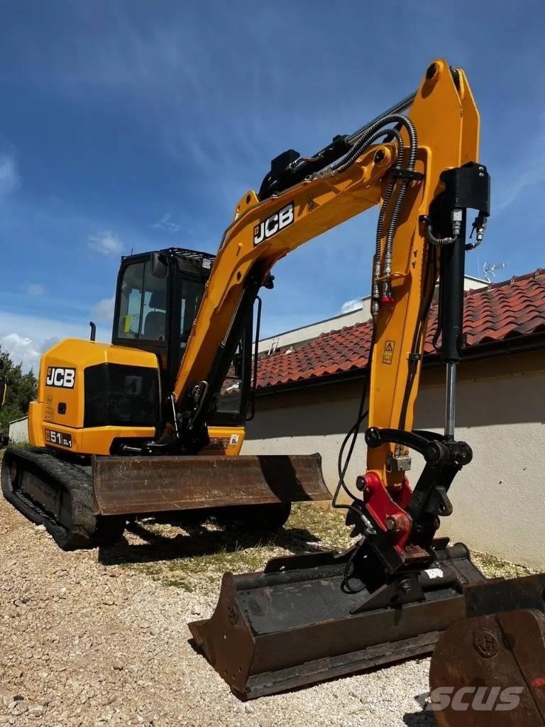 JCB 51 R-1 Міні-екскаватори < 7т