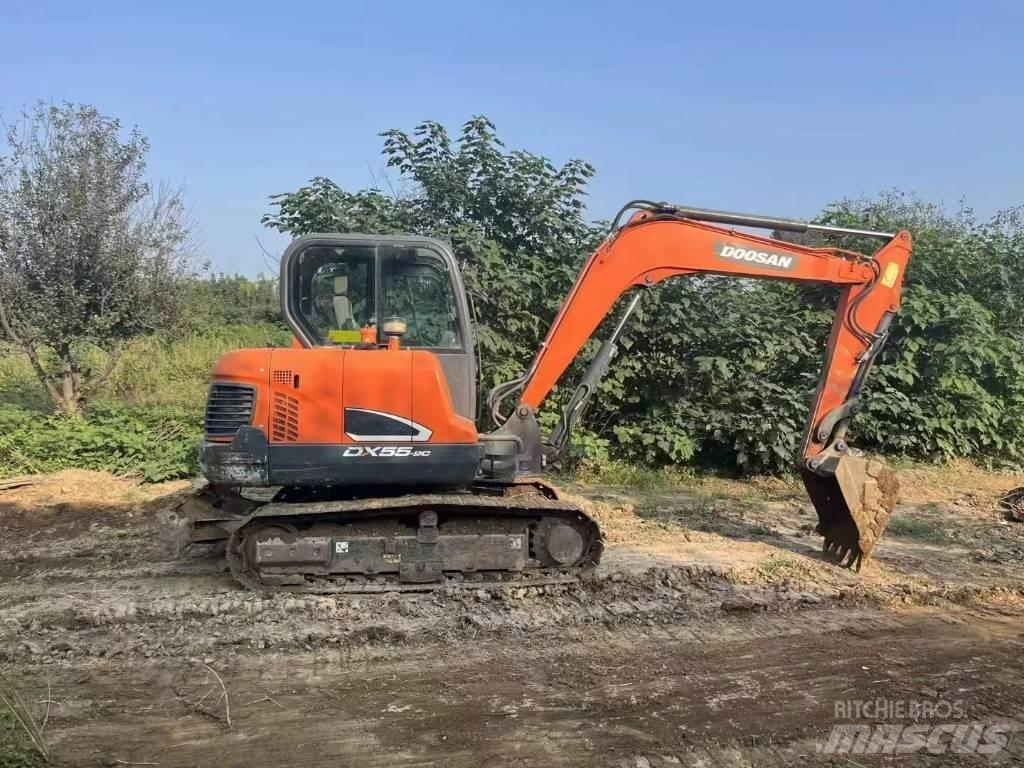 Doosan DX 55 Міні-екскаватори < 7т