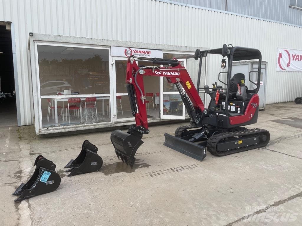 Yanmar SV22 (01546) Міні-екскаватори < 7т