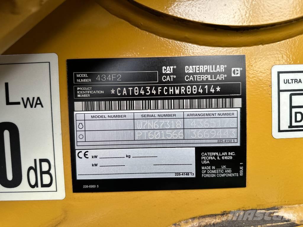 CAT 434 F Екскаватори-навантажувачі