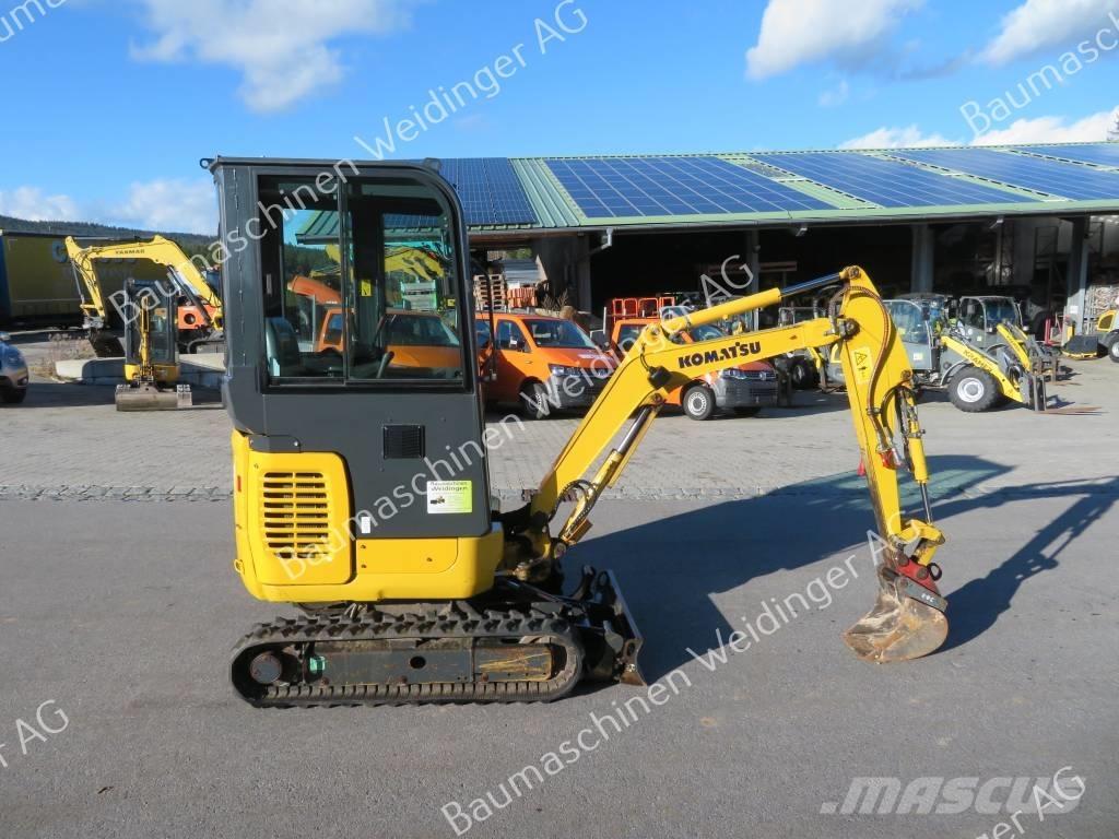 Komatsu PC 16 R-3HS Міні-екскаватори < 7т