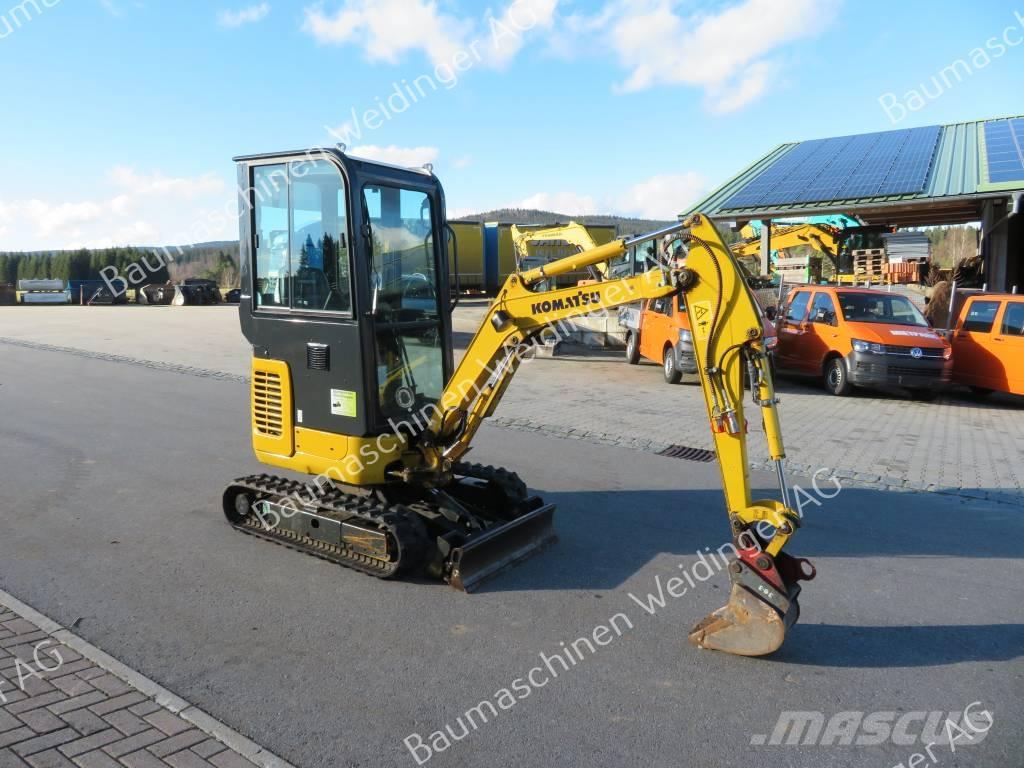 Komatsu PC 16 R-3HS Міні-екскаватори < 7т