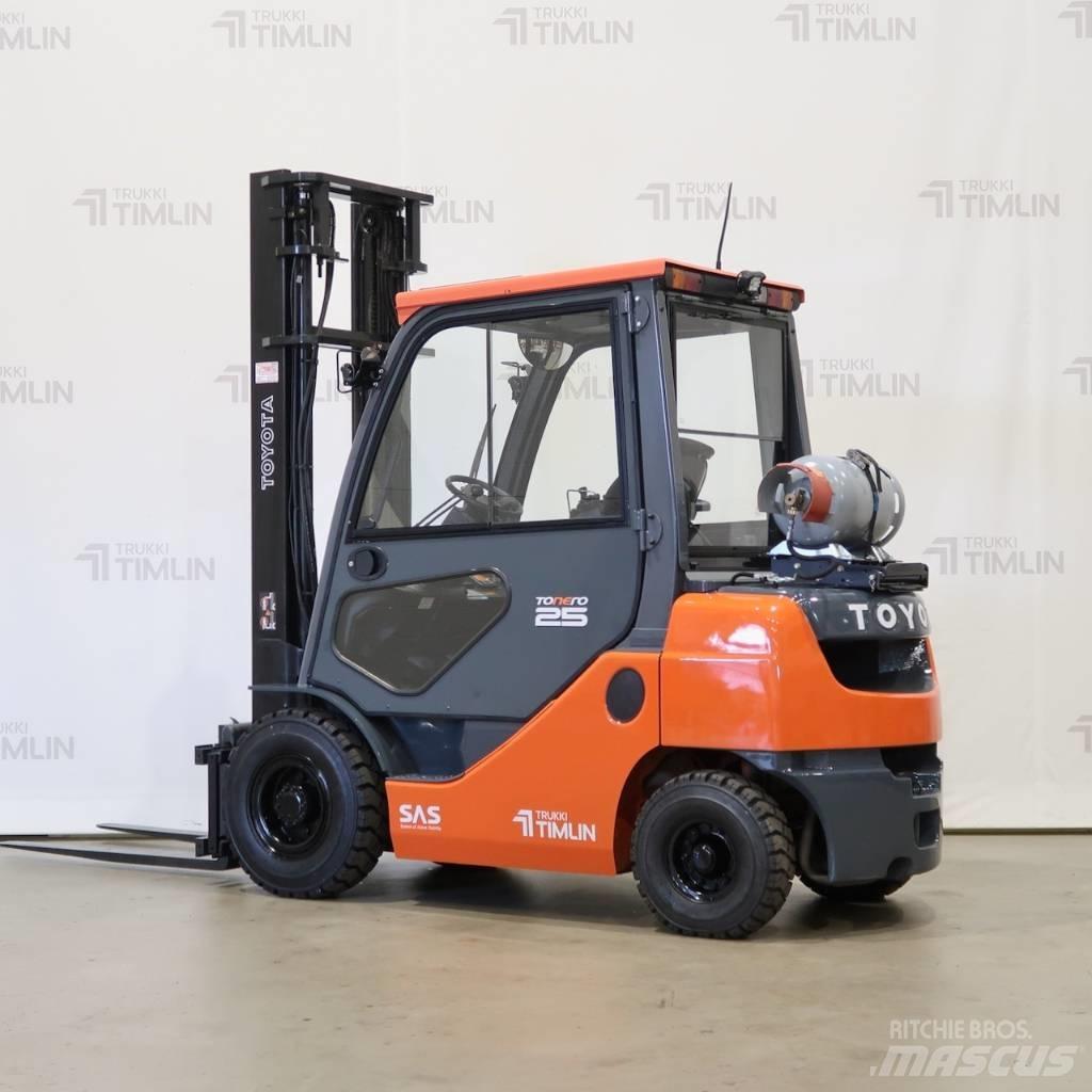 Toyota 02-8FGF25 Газові навантажувачі