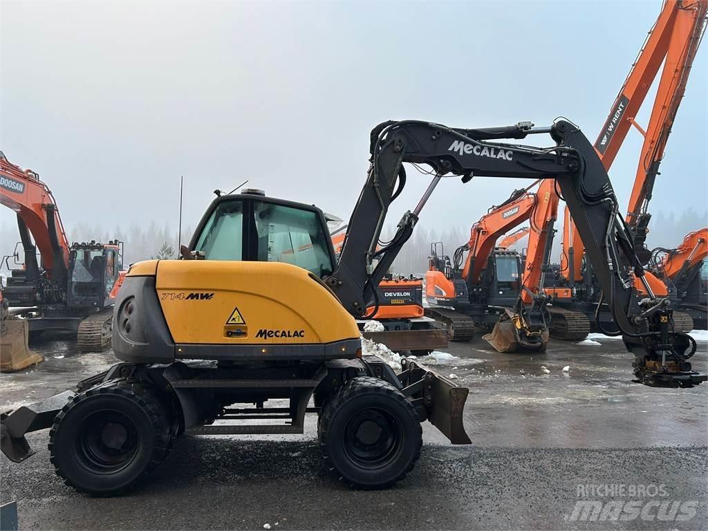 Mecalac 714MW Колісні екскаватори