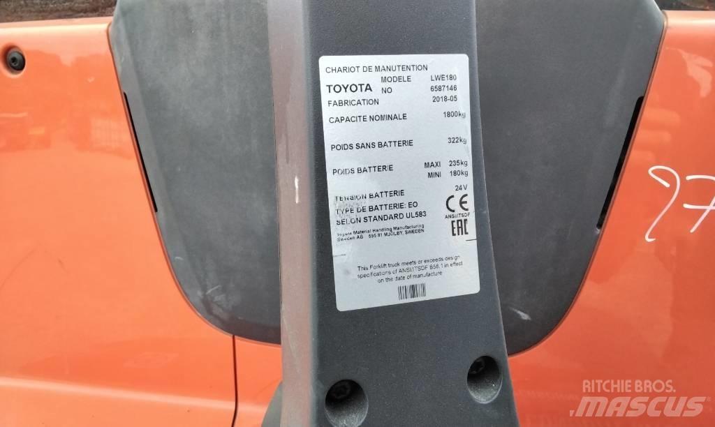 Toyota LWE180 Штабелери