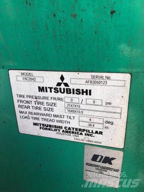 Mitsubishi FBC25N Електронавантажувачі