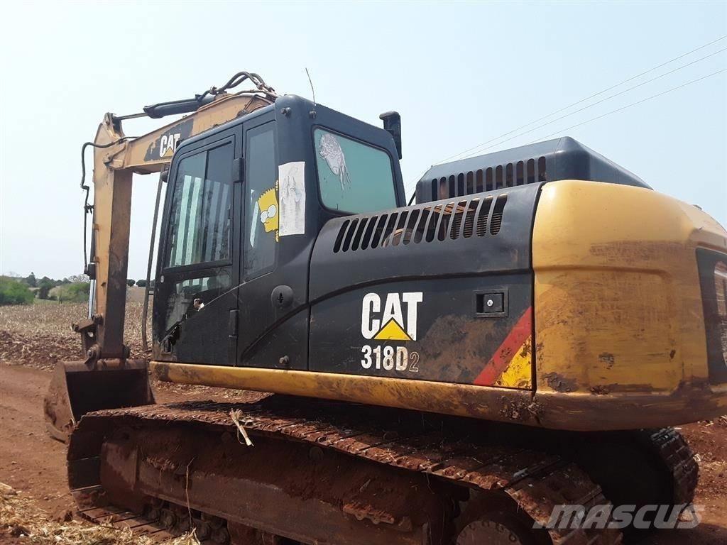 CAT 318D2L Гусеничні екскаватори