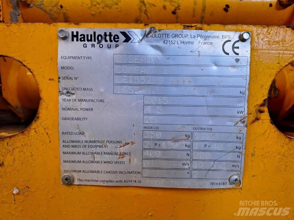 Haulotte Compact 8 Підйомники-ножиці