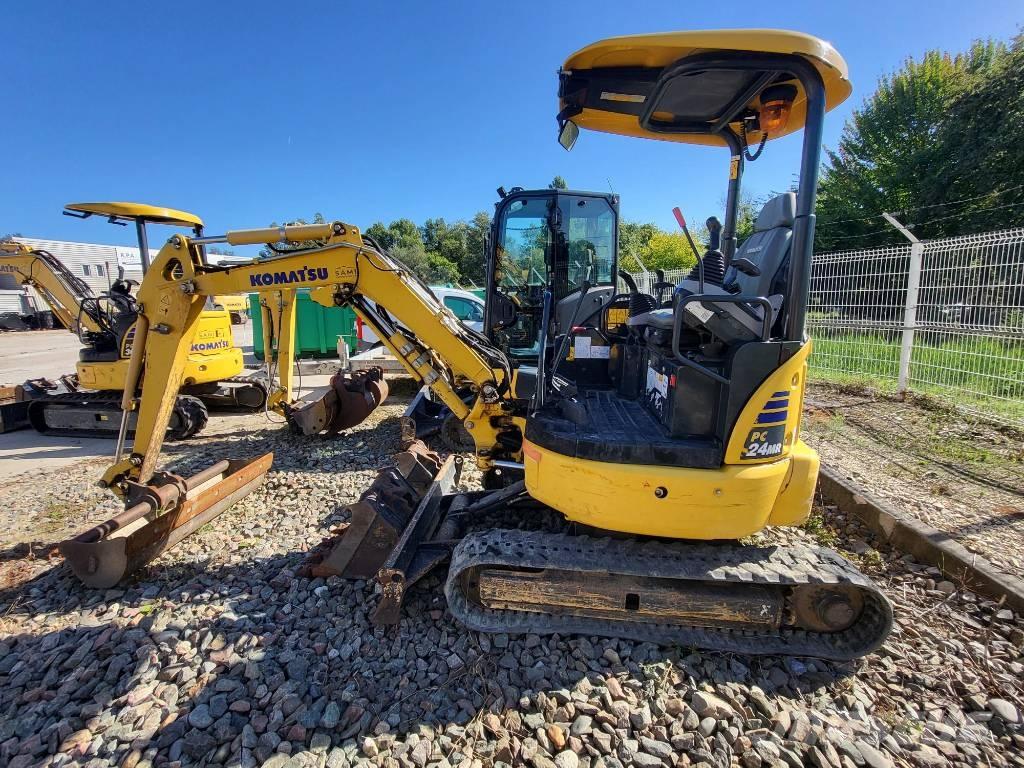 Komatsu PC24MR-5 Міні-екскаватори < 7т