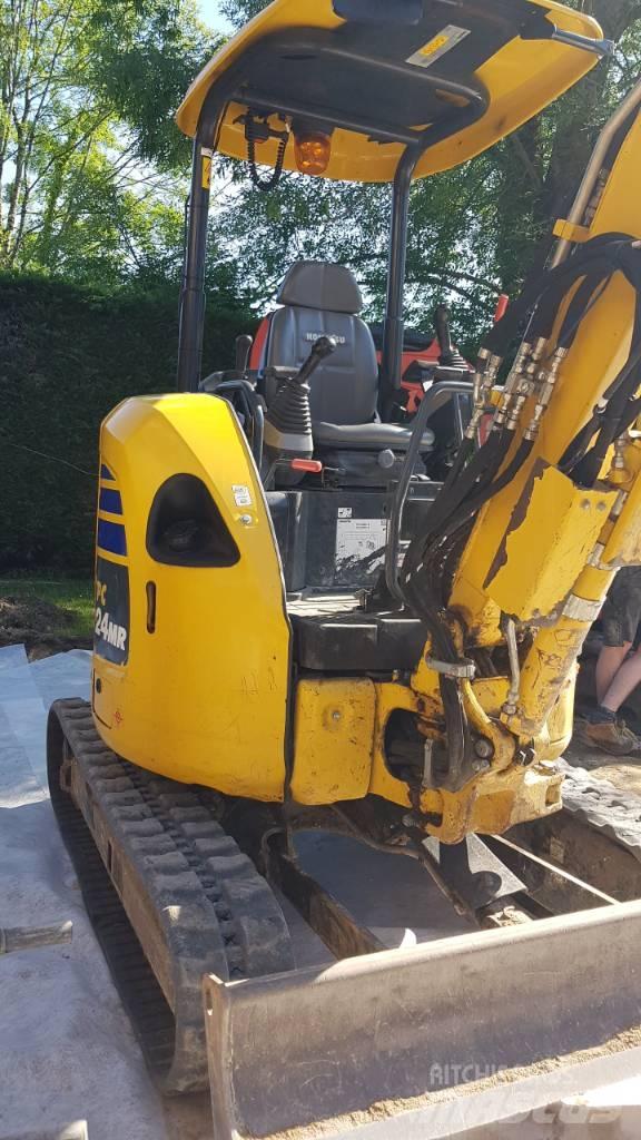 Komatsu PC24MR-5 Міні-екскаватори < 7т